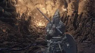Dark Souls III. Игра без монтажа #5. Встреча с праведным рыцарем Годриком.