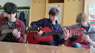 Nirvana - Smells Like Teen Spirit - кавер (фингерстайл).