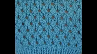 Strickmuster Nr.233 * Lochmuster, wunderschön *