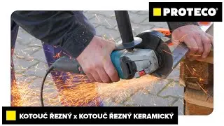 Porovnání řezných kotoučů PROTECO vs PROTECO keramický | PROTECO nářadí s.r.o.