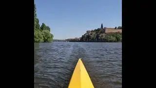Czechia - Rowing in Prague Vltava river