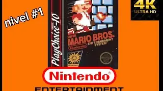 Super Mario Bros 1 Gameplay en Español modo historia nivel 1