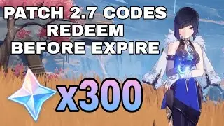 Patch 2.7 Livestream Codes! Redeem Now! | Genshin Impact