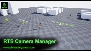 RTS Camera Manager (v1.0.0) - Preview Trailer | Unreal Engine Marketplace | Patreon