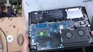 The problem with main rail shorts on gaming laptops - LFC