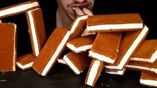ASMR Eating KINDER CHOCOLATE BARS Mukbang No Talking (Mukbang) + Unboxing