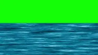 Sea River Lake Blue Water Green Screen Video in HD ll 