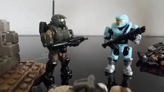Halo Mega Bloks Stop Motion - Battle of Black Bridge
