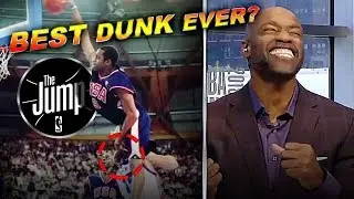 Vince Carter Didn't Know He Jumped Over 7'2" French Player On His Famous Olympic Dunk | The Jump