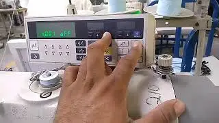 How we start the counter in 8752 brother two needle
