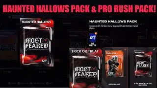HAUNTED HALLOWS PACK & PRO RUSH PACK! FEAR STORE, Madden 25 Ultimate Team