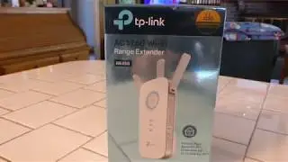 Tp Link AC1750 Wi-Fi Range Extender Unboxing And Review