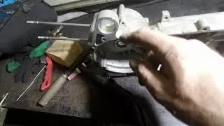 Аргонная сварка  крышки картера скутера