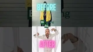 Breaking Bad Before and After #shorts #series