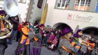 Fasnachtsumzug GSF (Guggenmusik Spältaschränzer Feldkirch)