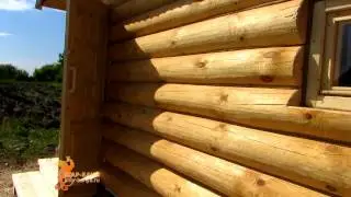 Баня 4 на 6 из сосны с мансардой / 