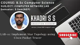 Computer Network LAB 11||BSc Computer Network||5 Semester