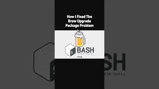 Bash Scripting - How I Fixed The Brew Upgrade Package Problem