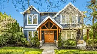 INSIDE A $3,400,000 CRAFTSMAN STYLE House W/ A WATERFALL | Kirkland Real Estate