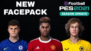 UPDATE FACEPACK  PULISIC, RASHFORD, FAVIO SILVA SEASON 2022 - PES 2021