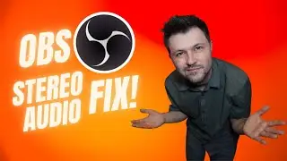 OBS Stereo Audio Fix - Dual PC - Dual Interface - OBS