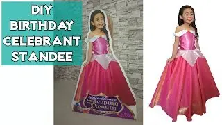 DIY Birthday Celebrant Standee | Party Decor Idea