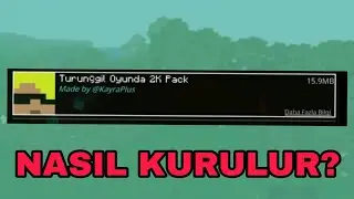 Minecraft PE TEXTURE PACK NASIL KURULUR?