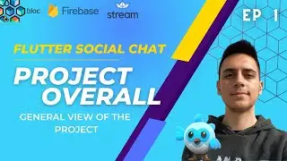 Flutter Social Chat / GetStream & Firebase & BLoC Pattern - Project Overall - [1]