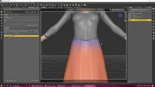 Simple tutorial on how to apply dForce on clothing