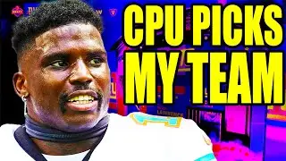 Madden Fantasy Draft BUT The CPU Drafts My Team.