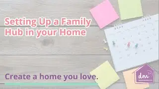 Organizing Inspiration for Setting up a Home Hub