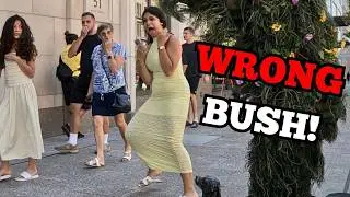 Wrong Bush! Epic City Creek Bushman Prank 