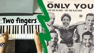 Only you easy piano version