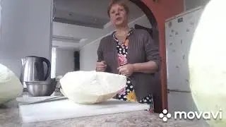 Квашу Капусту.Заливаю рассолом.Капуста всегда Сочная и Хрустящая.