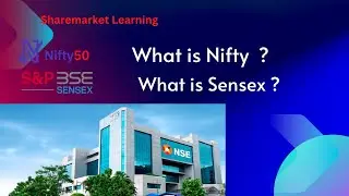 What is Nifty? What is Sensex? share market learning | Nifty and Sensex | BSE and NSE indices