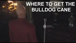 HITMAN 3 - Dartmoor - Where to find the Bulldog Cane (with map location) - Suit Only - PS4