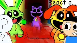 Victor reage a Dogday, Catnap e Hoppy respondem no Smiling Critters VR (Convidado especial)
