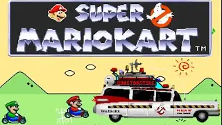 GHOSTBUSTERS  MARIO Kart Mashup