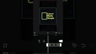 Make your logo animation on capcut!#capcut #ytshorts #tutorial #logoanimation