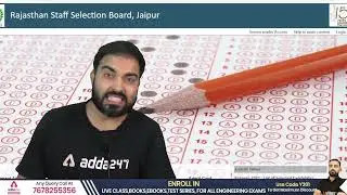 important  update  for RSMSSB JE 2022 Exam  regarding  free class