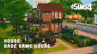 The Sims 4 | Base Game House 01 | No CC | Vlog | Download 🤎🏡
