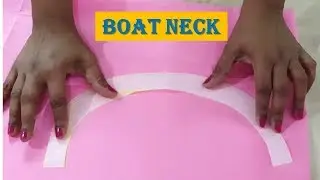 Boatneck cutting &stitching using canvas simple &easy way