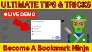 Google Chrome: How-to Bookmark your Favorites Websites – Backup, Sync, Restore, Import, Export