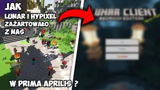 Jak Hypixel I Lunar Client zażartował z nas w Prima aprilis !?