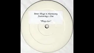 Thug Luv vinyl 2pac Bone Thugs'nHarmony LP alternate acapella promo 90's