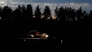 JAS 39 Gripen Taking off at night with full afterburner