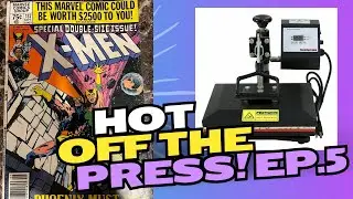 Attempting to clean a grease stain out of a comic book how to cleaning pressing