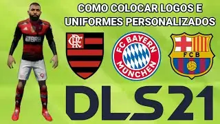 Como Colocar Kits e Logos Personalizados no Dream League Soccer 2021