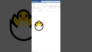 how to make bird in ms word #bird #MS word #MS office #shortcut key