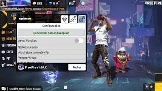 LIVE DE HACK FREE FIRE AO VIVO - UPANDO INSCRITOS
